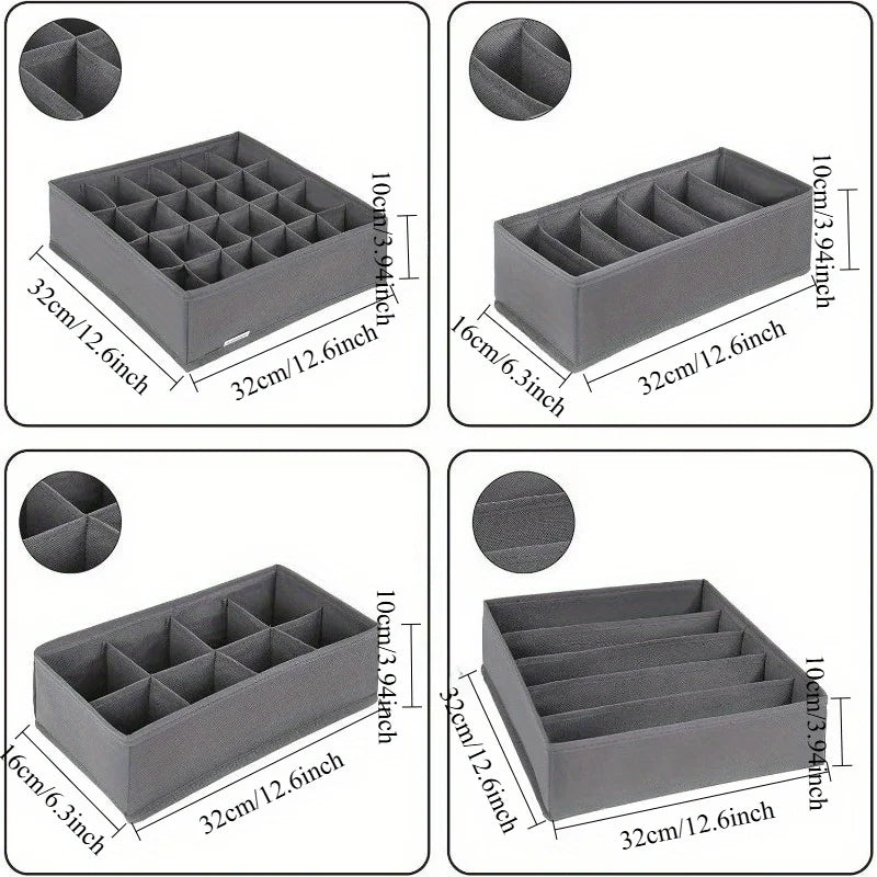 Foldable Drawer Organizer Set
