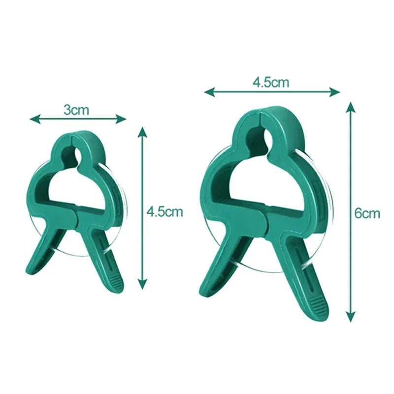 Reusable Plant Fixed Clips – Greenhouse Bracket for Stems, Vines, Tomatoes & Flowers