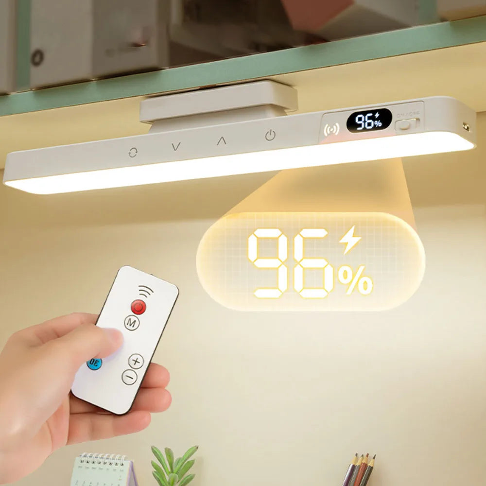 Magnetic Touch Table Lamp — Rechargeable, Remote Control, 5 Colour Temps