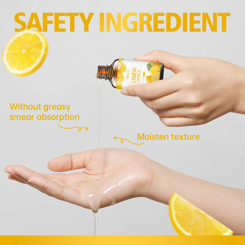 Lemon Pure Essential Oil — 30ml, 60ml or 100ml — Aromatherapy, Hair & Body Care