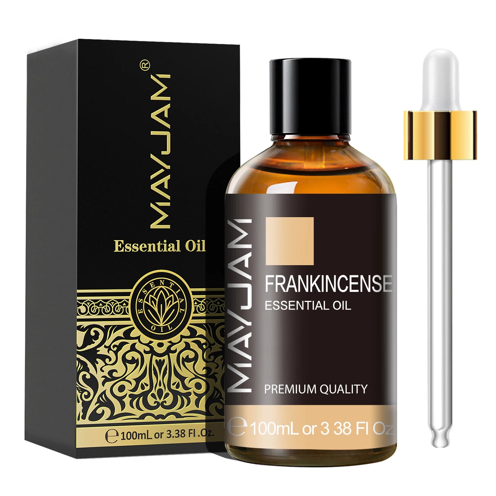 MAYJAM 100ml Pure Plant Essential Oil — Mint, Bergamot, Patchouli, Lemongrass & More