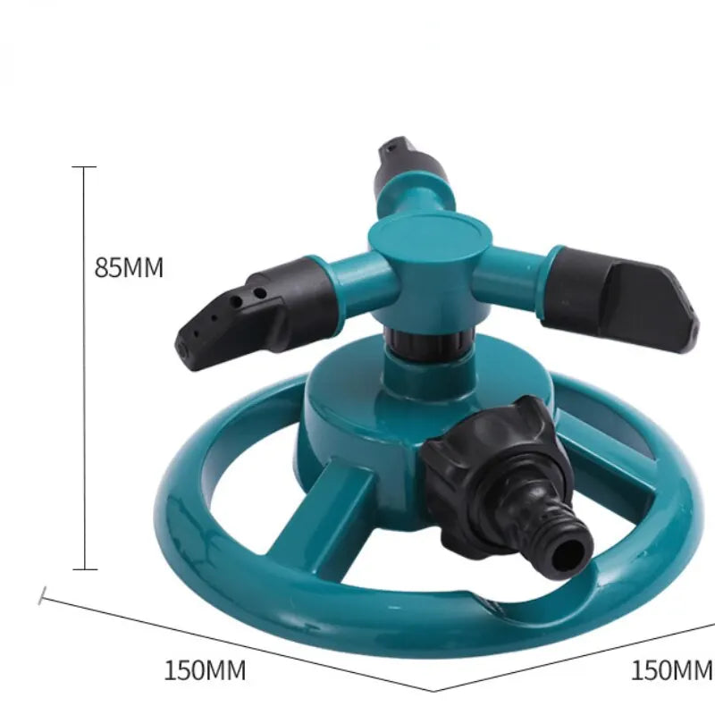 360° Automatic Rotating Sprinkler Nozzle – Garden Lawn Irrigation Watering Head (ABS+PP)
