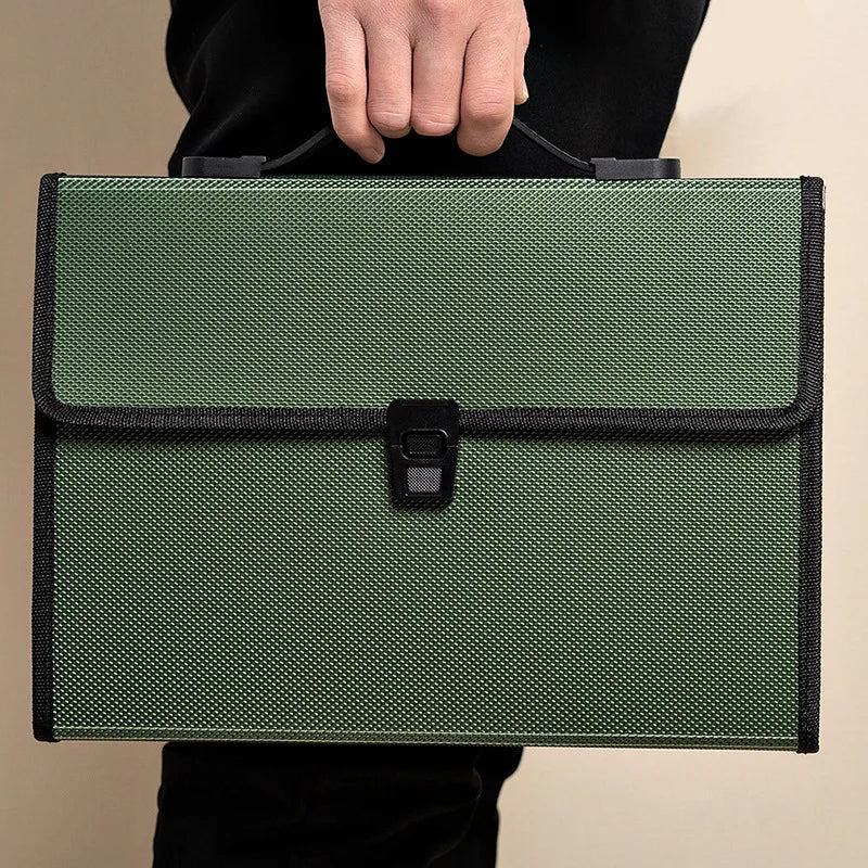 A4 Accordion Expanding File Folder — Multi-Layer PP Document Organizer