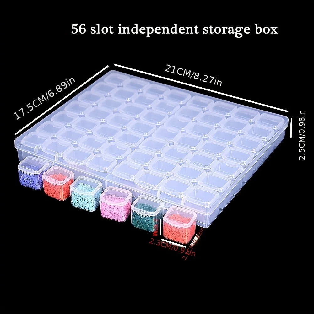 Multi-Grid Bead & Jewelry Storage Container