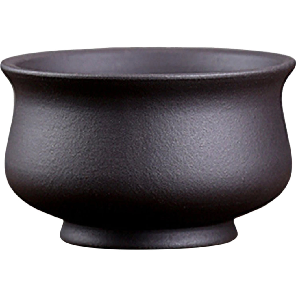 Purple Porcelain Ceramic Flower Pot – Drain Hole Bonsai & Succulent Planter