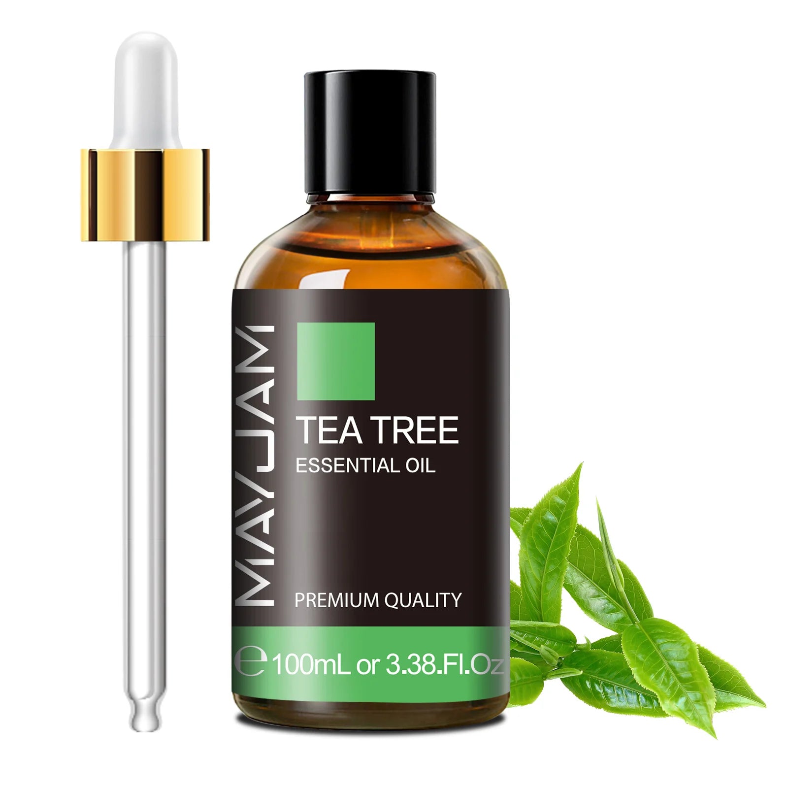 MAYJAM 100ml Pure Plant Essential Oil — Mint, Bergamot, Patchouli, Lemongrass & More