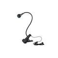 Flexible USB Clip Desk Lamp — Gooseneck, Warm or Cool White, Black or Silver
