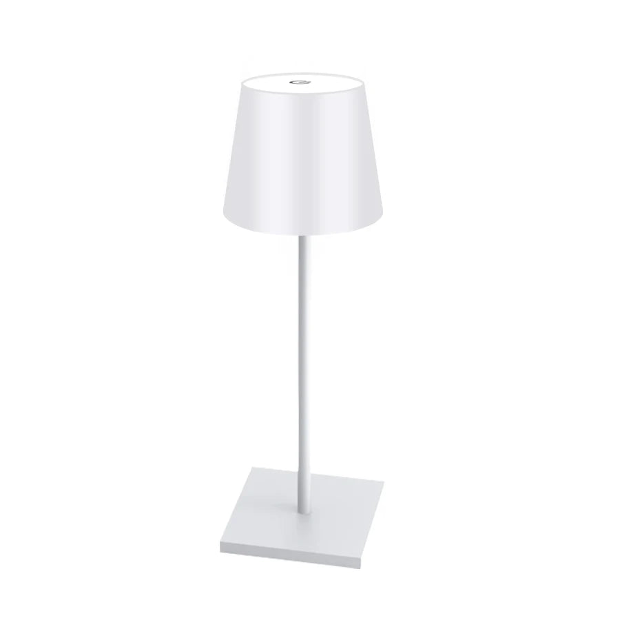 Rechargeable LED Desk Lamp — Touch Dimming, 3 Colour Temperatures