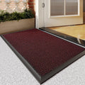 Super Soft PVC Non-Slip Door Mat – Waterproof Braided Entrance Rug