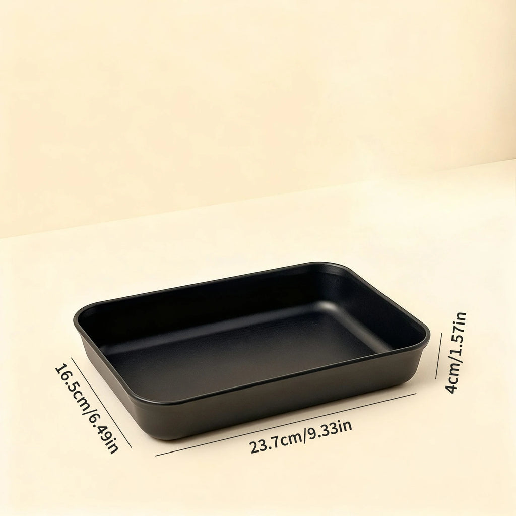 Deep Rectangular Plastic Storage Tray — Multi-Purpose Food & Kitchen Organiser