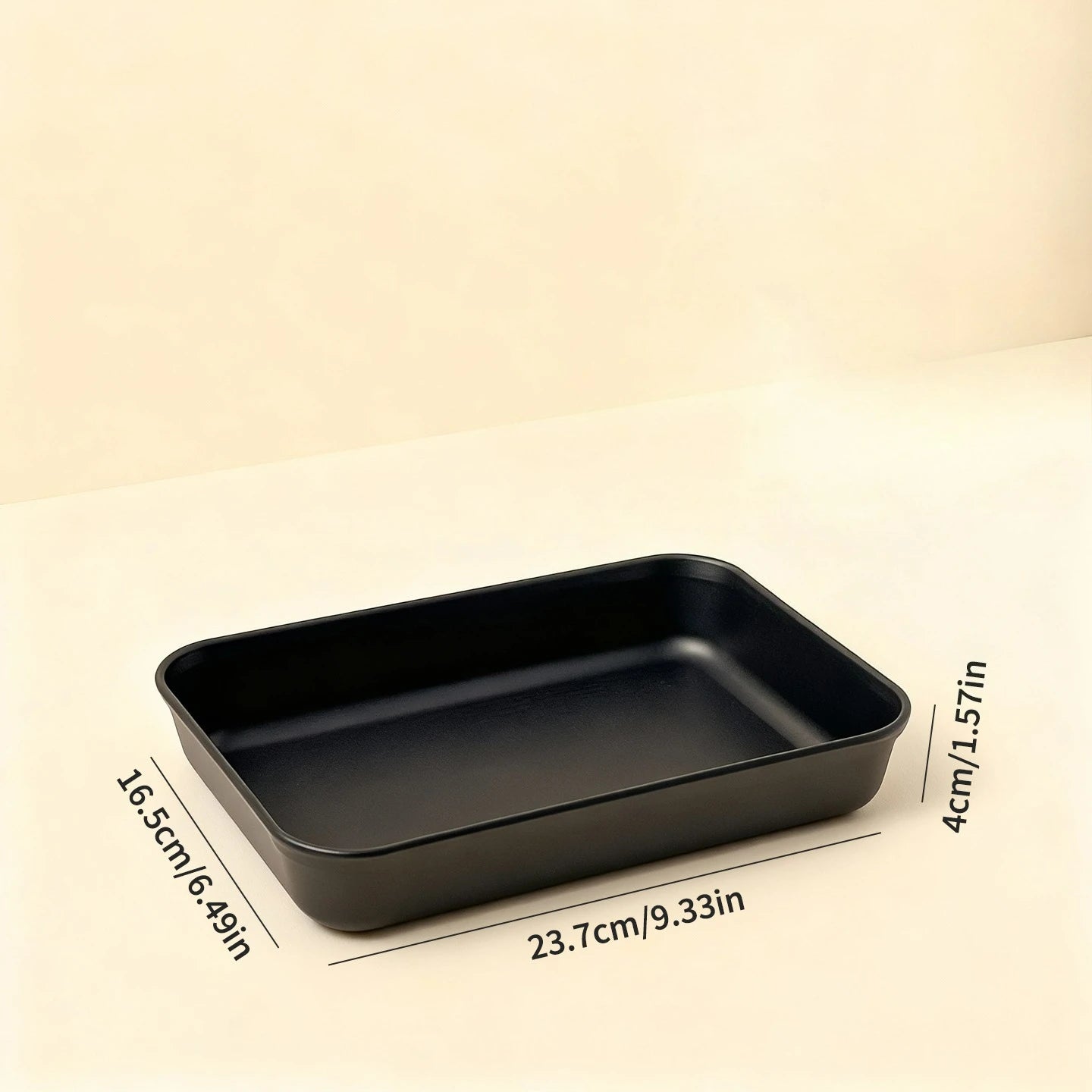 Deep Rectangular Plastic Storage Tray — Multi-Purpose Food & Kitchen Organiser