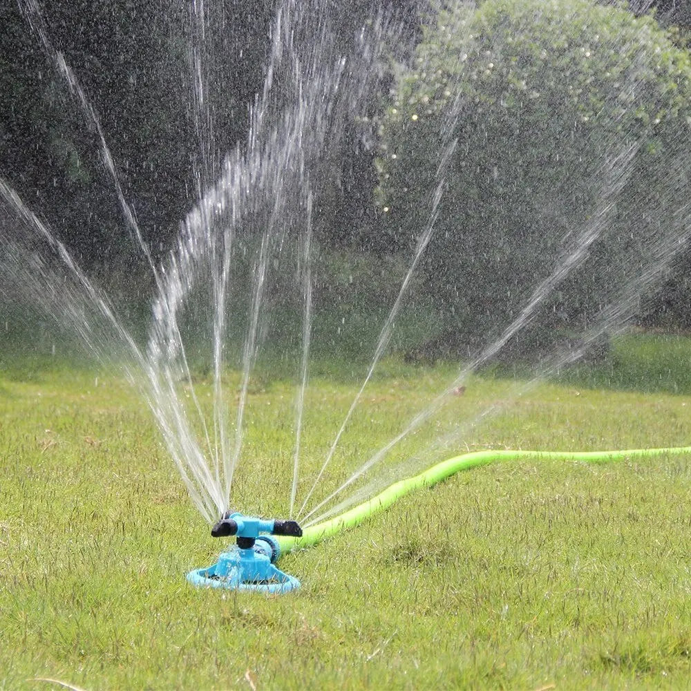 360° Automatic Rotating Sprinkler Nozzle – Garden Lawn Irrigation Watering Head (ABS+PP)