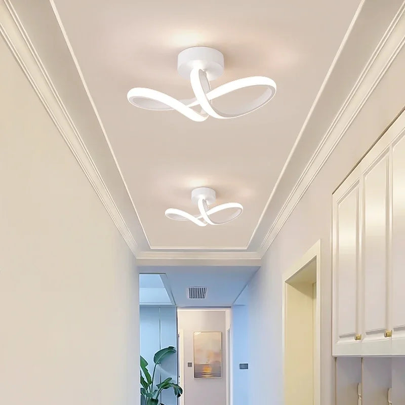 Minimalist LED Aisle Ceiling Light — 3 Colour Temperatures, Surface Mount