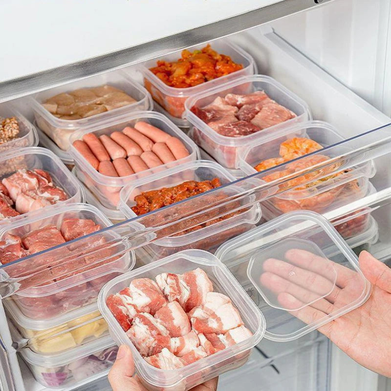 Refrigerator Frozen Meat Sub-Package Boxes — Food-Grade, Microwave Safe