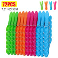 Colorful Plastic Clothespins