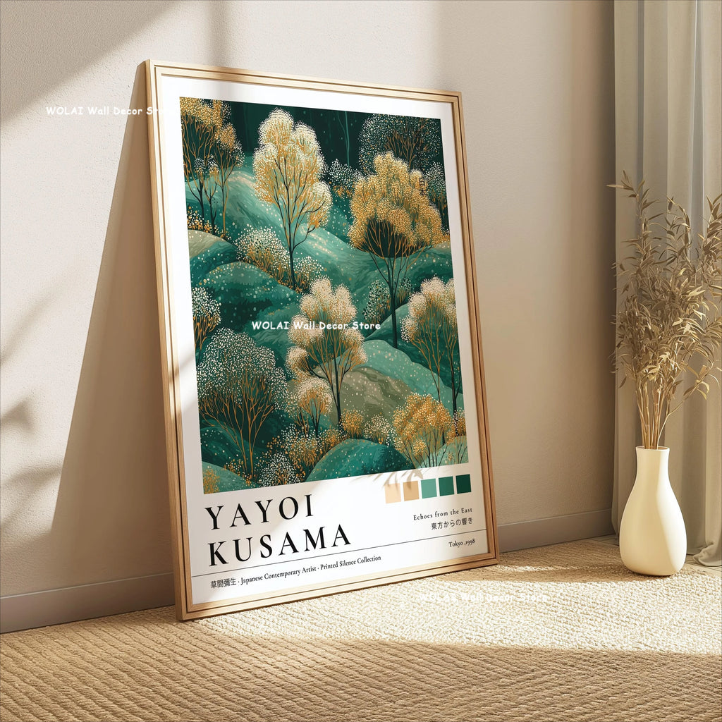 Japanese Wall Art Canvas Prints — Coral Reef, Mushrooms & Mount Fuji, Set of 1 or 3
