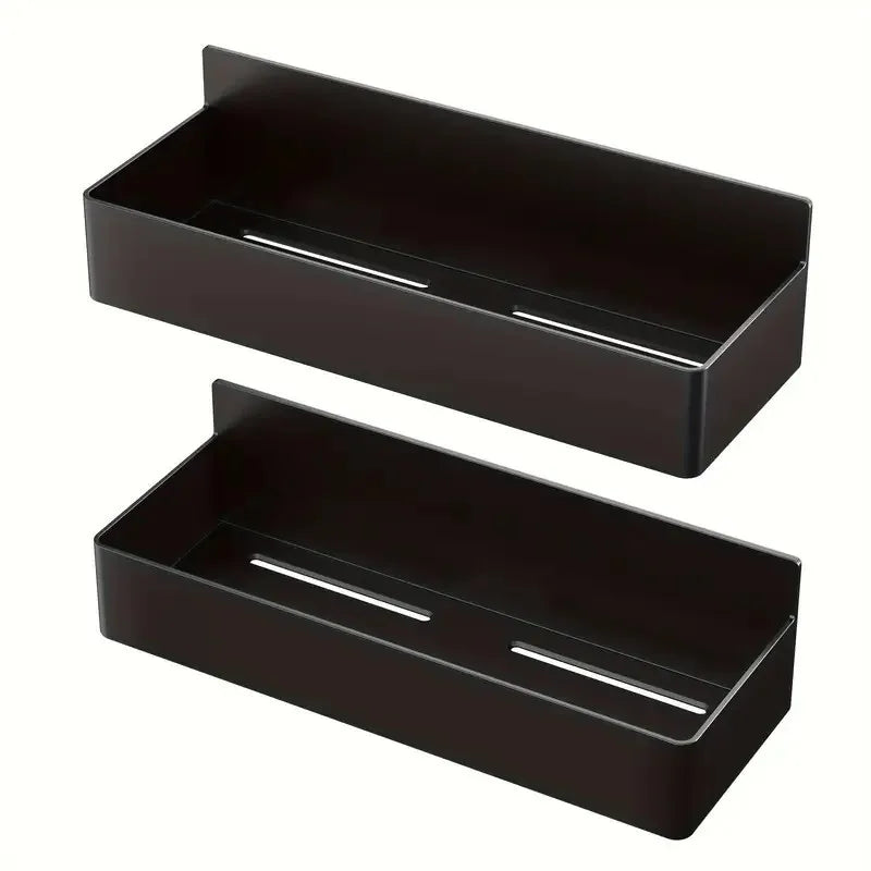 Magnetic Wall Shelf — No-Drill Storage Rack for Kitchen & Bathroom