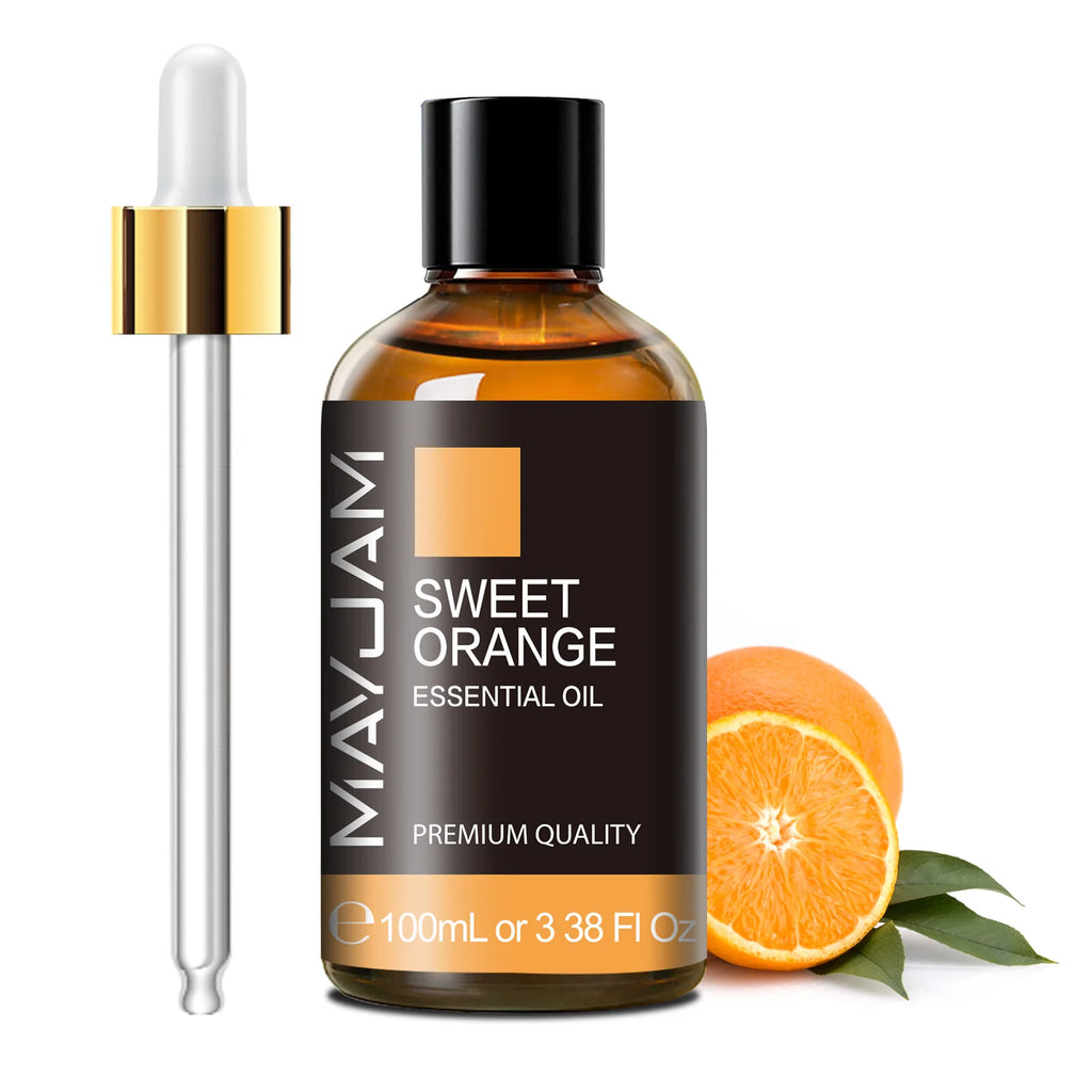 MAYJAM 100ml Pure Plant Essential Oil — Mint, Bergamot, Patchouli, Lemongrass & More