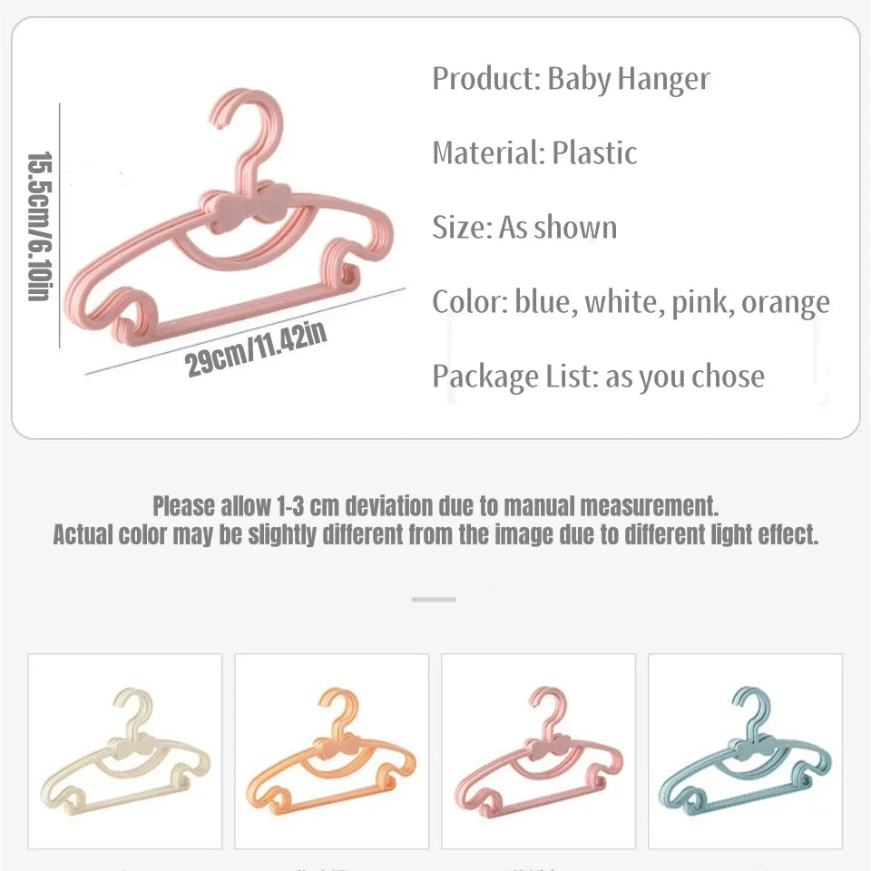 Plastic Baby & Kids Clothes Hangers