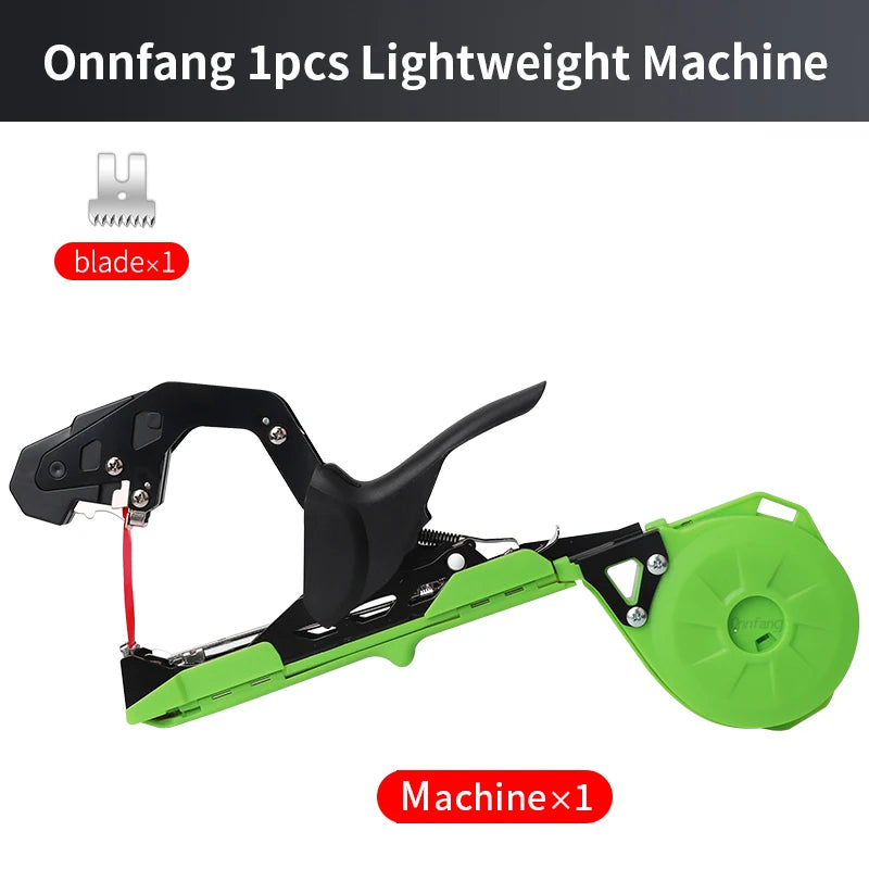 Onnfang Garden Hand Tying Machine – Lightweight Plant Tape Tool for Vegetables, Grapes & Tomatoes