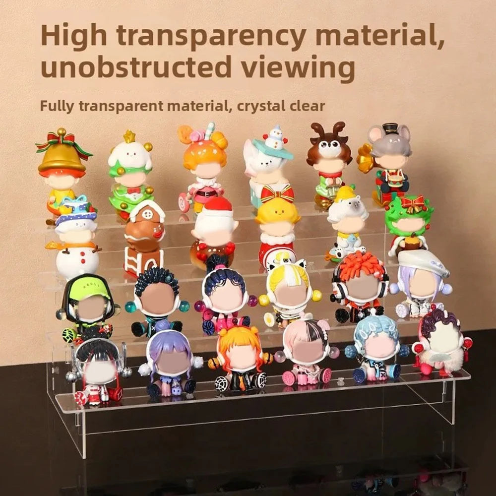 Multilayer Acrylic Display Stand with Removable Shelves