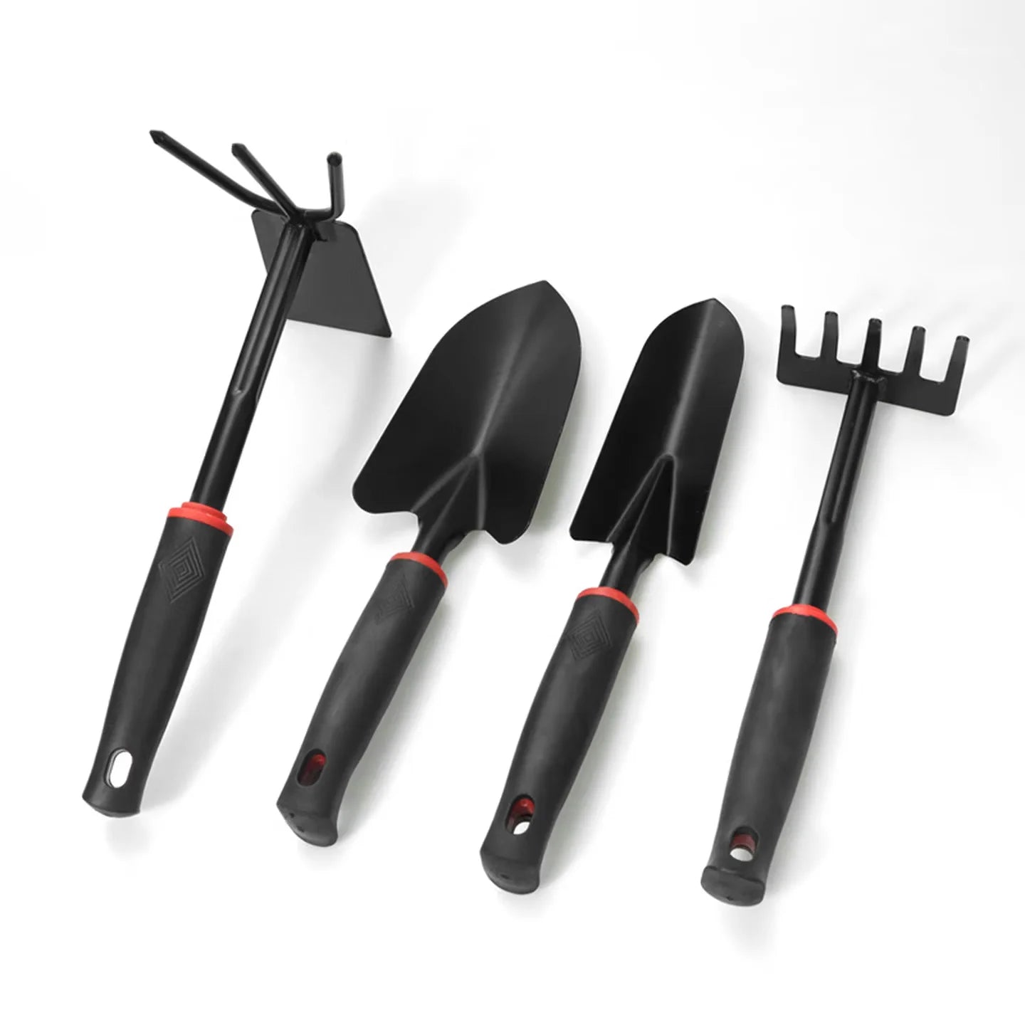 2-in-1 Heavy Duty Hoe & Shovel Garden Tool Set – Iron Digging & Weeding Tools for Balcony & Garden
