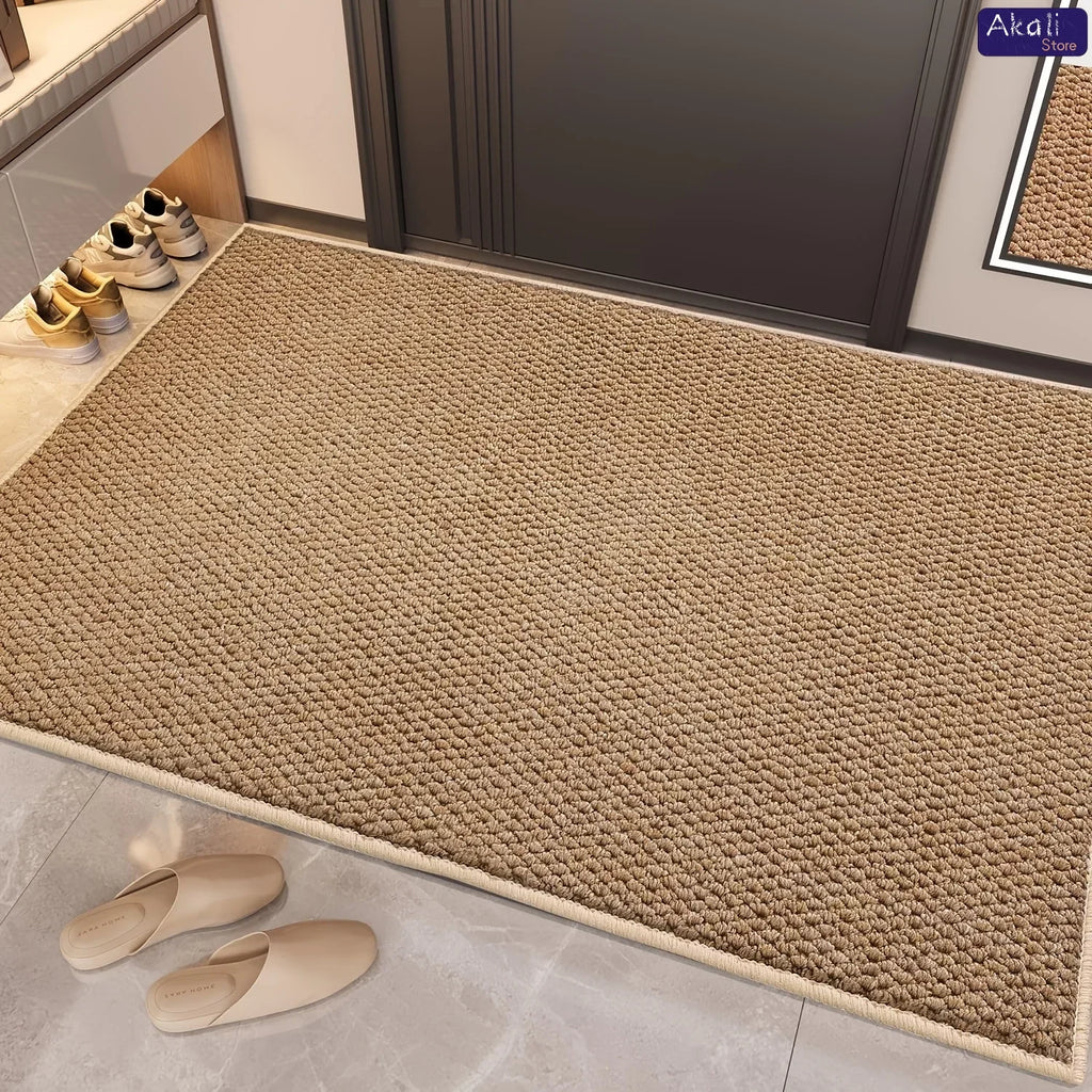 Geometric Absorbent Door Mat – Anti-Slip, Stain & Fade Resistant Indoor/Outdoor Rug