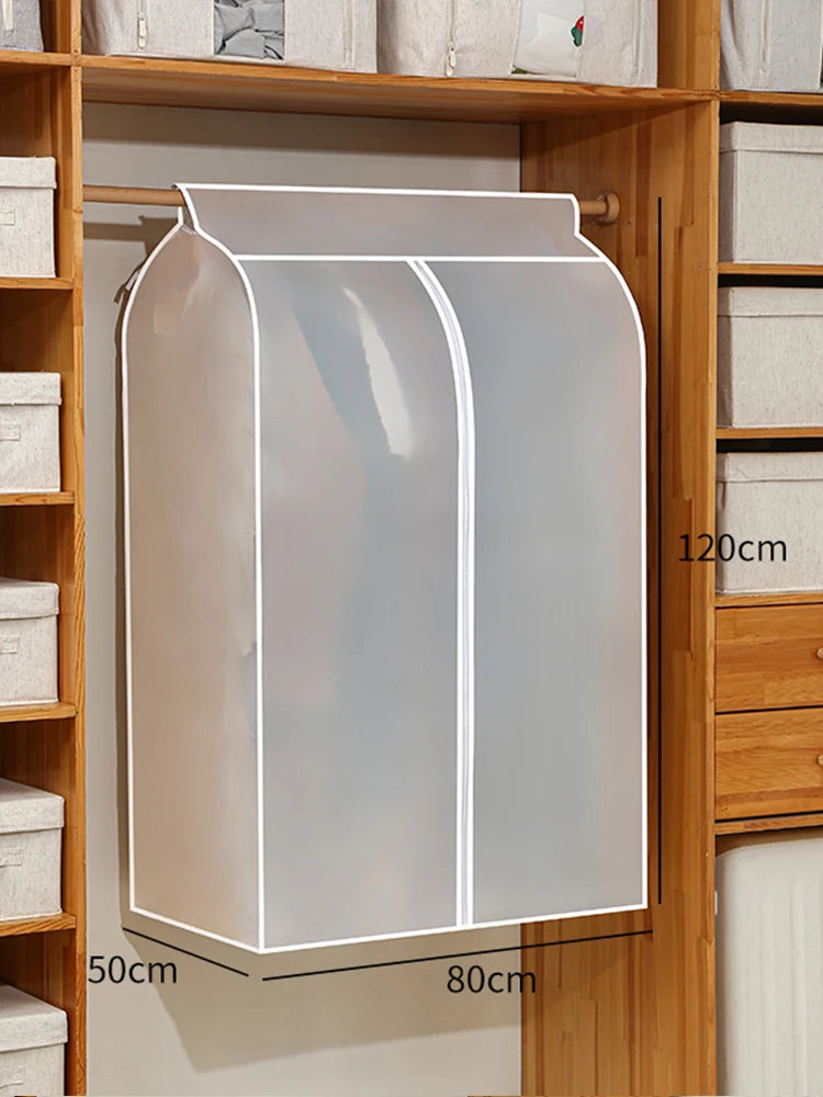 3D Large Dustproof Garment Bag — Waterproof Wardrobe Cover