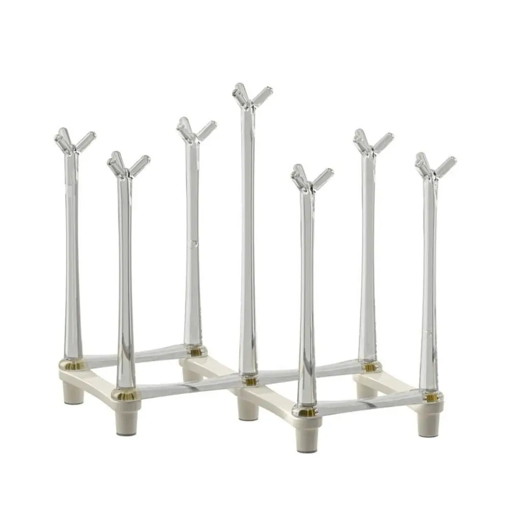 Retractable Cup & Bottle Drying Rack — BPA-Free, Non-Slip, Countertop